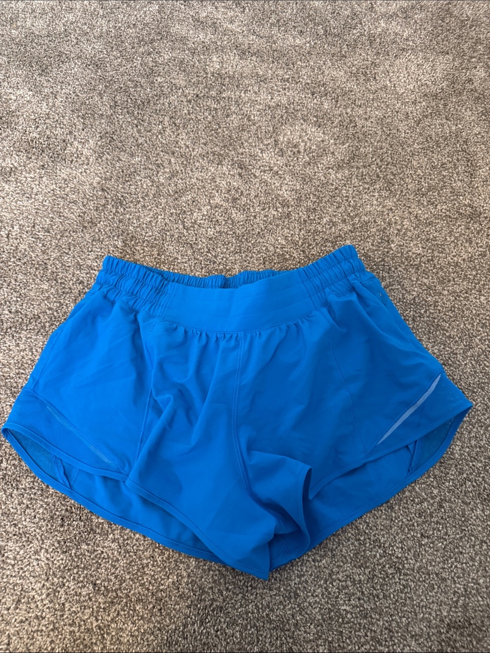 lululemon athletica Electric Blue Athletic Shorts